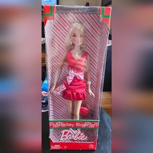 2008 Holiday Scene Barbie